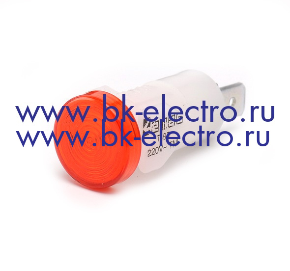 Сигнальная арматура красная 14 мм, с пластиковым фиксатором, 220В у официального дилера в Москве +7(499) 398-07-73