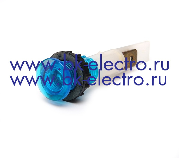 Сигнальная арматура 10 мм, синяя с зажим. MS и с неон. лампой 220В у официального дилера в Москве +7(499) 398-07-73