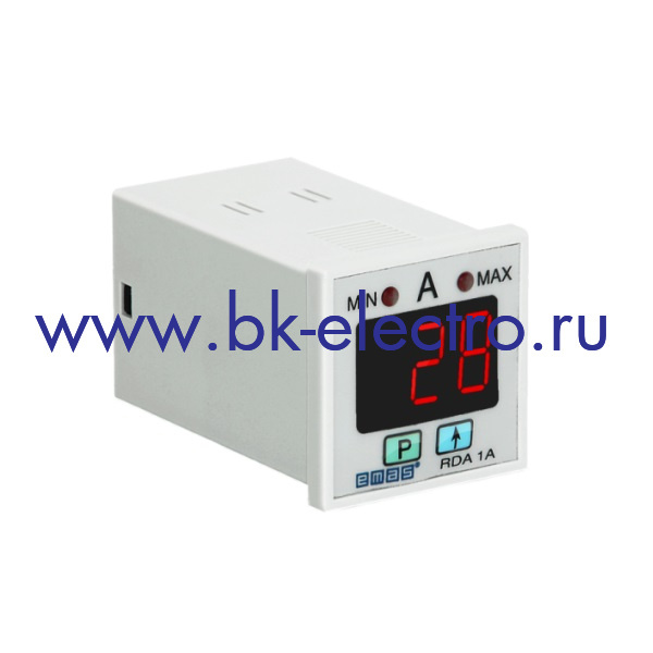 RDA1A Амперметр цифровой 230V AC, 1НО 5A (1 перекл. контакт) в Москве +7 (499)398-07-73