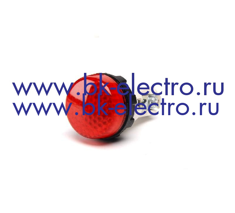 Сигнальная арматура 22 мм,красная, 230В (под винт и пайку) у официального дилера в Москве +7(499) 398-07-73