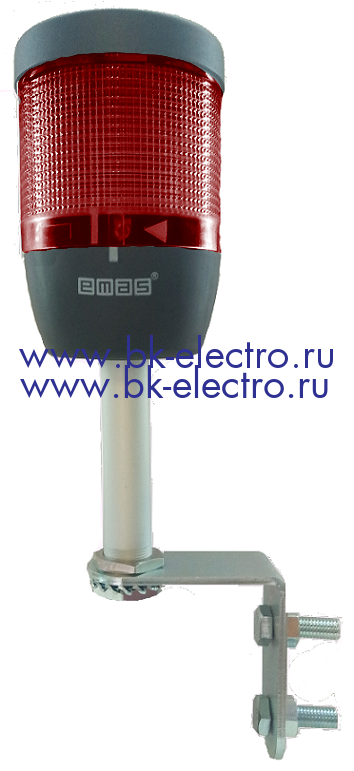 Сигнальная колонна 70 мм,IK71L024XD01K красная,24В. LED.настен.соединение 100мм в Москве +7 (499)398-07-73