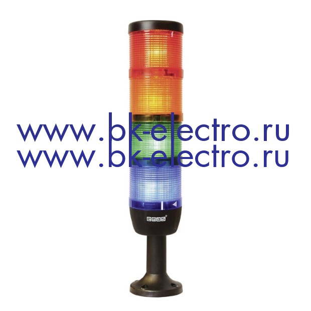 Световая колонна Ø70 мм красная, желтая, зеленая, синяя. стробоскоп FLESH LED (220V AC) 
