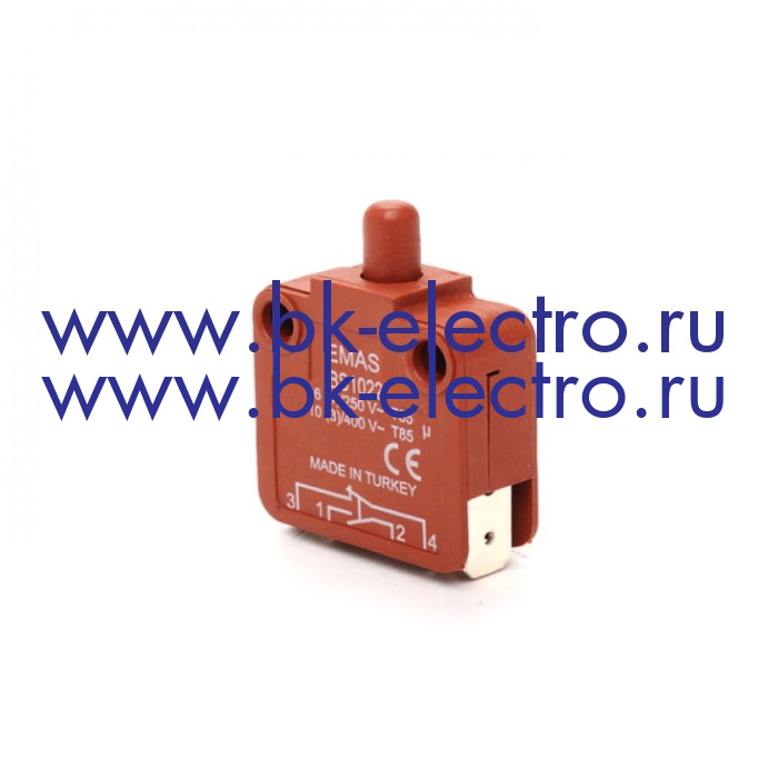 BS1022 Кнопочный переключатель медленного действия (1НО+1НЗ) в Москве +7 (499)398-07-73