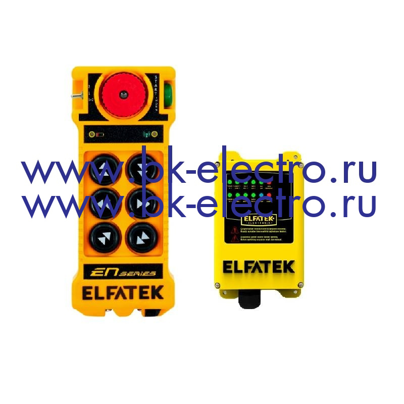 Система радиоуправления EN-MID602-S1: пульт (6 кнопок, 2 скорости, переключатель 0-1) и приемник в Москве +7 (499)398-07-73