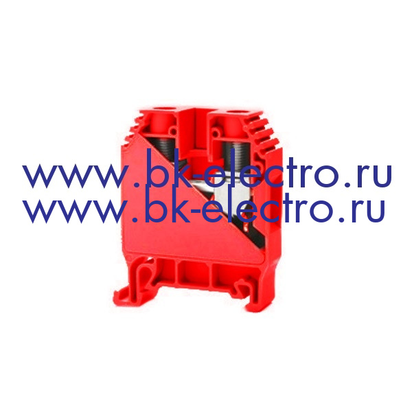 Одноуровневая клемма с винтовым зажимом RTP16-red, 16 мм²