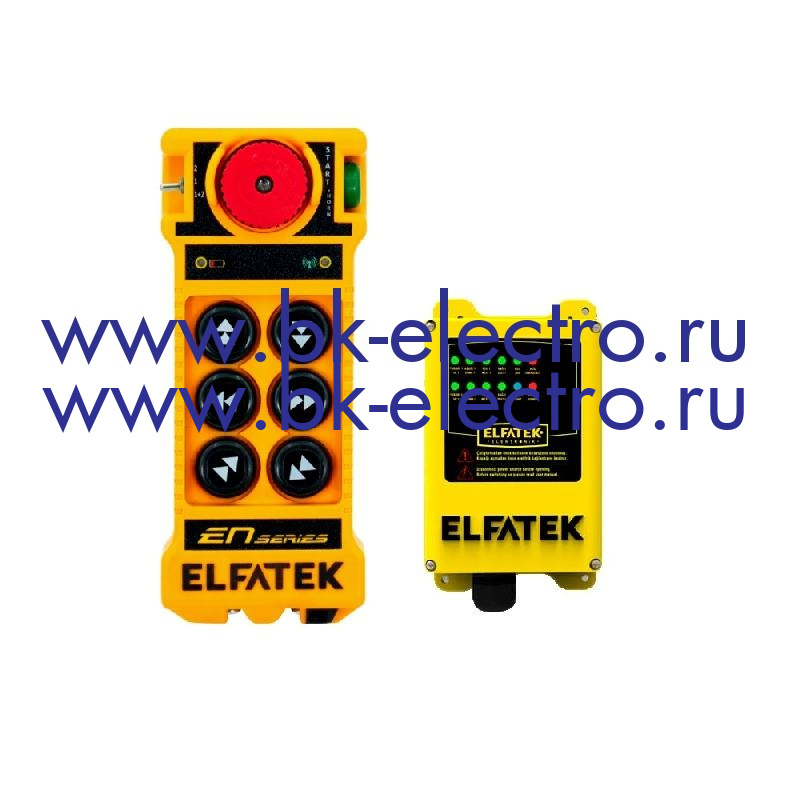 Система радиоуправления EN-MID602-S2: пульт (6 кнопок, 2 скорости, переключатель 1-0-2) и приемник в Москве +7 (499)398-07-73