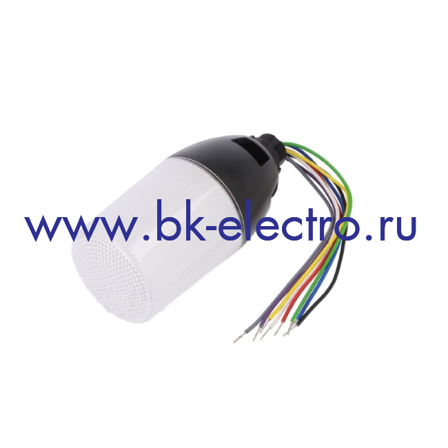 IF5P024ZM05 Многоцветный сигнальный маячок Ø55мм, (6 цветов),интегрированный с контроллером, с зуммером, 24V AC/DC, крепление на винт M22 в Москве +7 (499)398-07-73