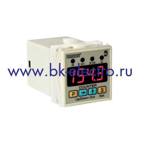 RZ1D1C-5 Цифровой cчетчик Х1 (0-9,999), Х2 (10-99,990) 230V AC 1НО 5A  у официального дилера в Москве +7 (499)398-07-73