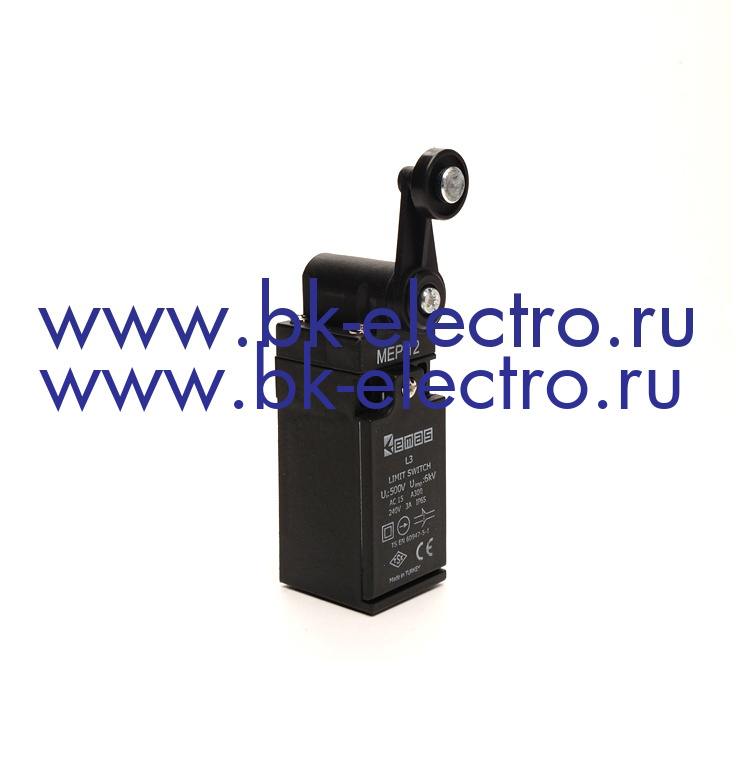 Выключатель концевой быстрого переключения угловой 2-х направленный с пластмассовой консолью и пластмассовым роликом Ø20мм (1НО+1НЗ) в Москве +7 (499)398-07-73