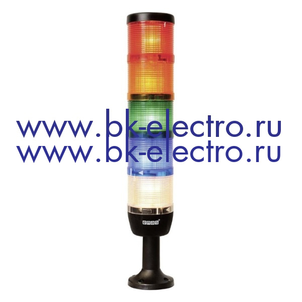 Световая колонна Ø70 мм красная, желтая, зеленая, синяя, белая. стробоскоп FLESH LED  (220V AC) 