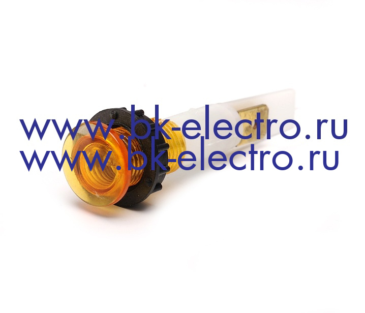 Сигнальная арматура 10 мм, желтая с зажим. MS и с неон. лампой 220В у официального дилера в Москве +7(499) 398-07-73
