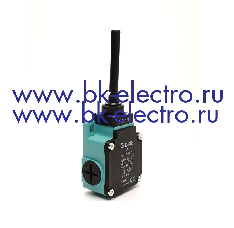 L2K13ROP101 Выключатель концевой быстрого переключения многонаправленный с пластмассовой консолью и стержнем (1НО+1НЗ) в Москве +7 (499)398-07-73