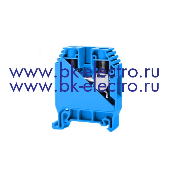 Одноуровневая клемма с винтовым зажимом RTP35-blue, 35 мм²