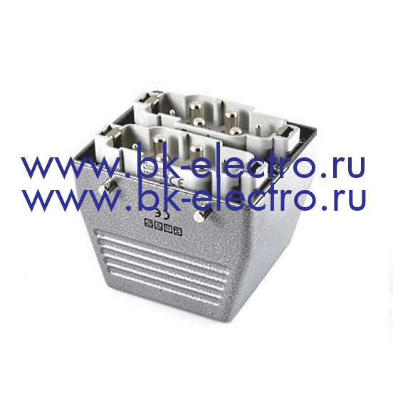 EBM812FU30 Промышленный разъем со штепселем монтаж на кабель (12 полюсов , папа, ввод сверху PG21, металл) 2 * ((4x80A) + (2x16A))  в Москве +7 (499)398-07-73