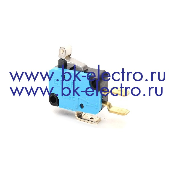Микро-выключатель с пластмассовым роликом на коротком рычажке в Москве +7 (499)398-07-73
