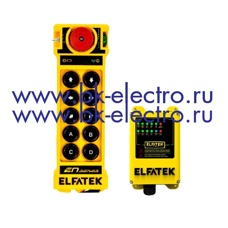 Система радиоуправления EN-MAX1001-S1: пульт (10 кнопок, 1 скорость, переключатель 0-1) и приемник в Москве +7 (499)398-07-73