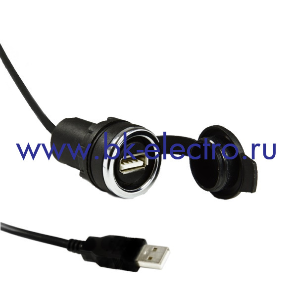 BUSB Соединительное устройство USB  Ø22мм. с кабелем 1м. IP65 у официального дилера в Москве +7(499) 398-07-73