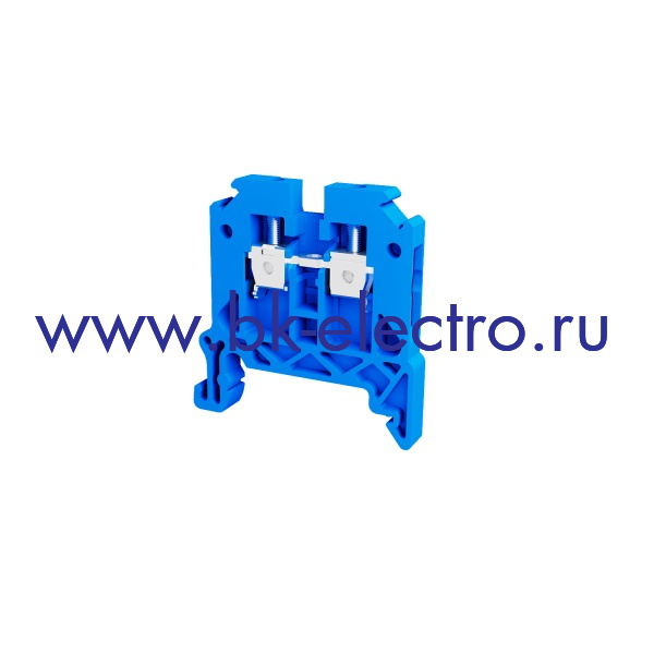 TBL 2.5 Blue Клемма винтовая проходная, 2.5мм². синяя в Москве