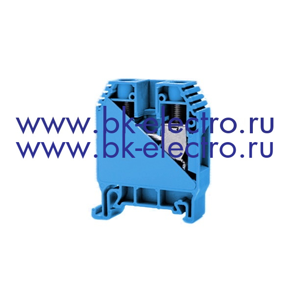 Одноуровневая клемма с винтовым зажимом RTP25-blue cечение 25 мм2