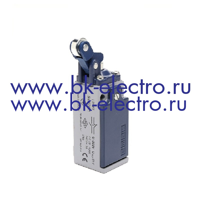 Концевой выключатель быстрого переключения угловой 1-но направленный с металлической консолью, упором и металлическим роликом Ø14мм (1НО+1НЗ) в Москве +7 (499)398-07-73
