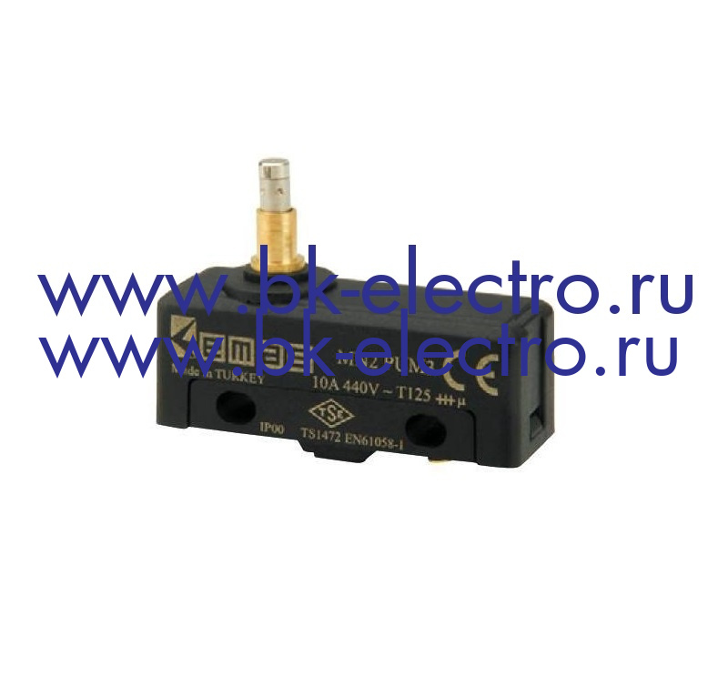 Мини-выключатель с подпружиненным плунжером  в Москве +7 (499)398-07-73