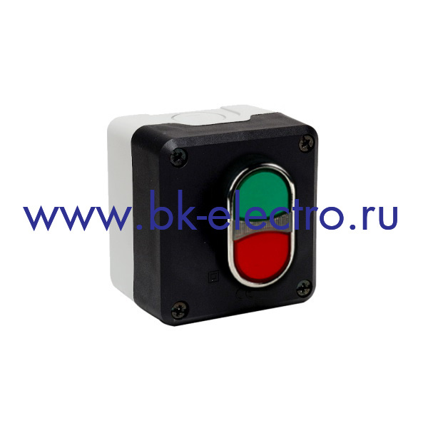 P1C304K20 Кнопочный пост управления в пластмассовом корпусе с двойной кнопкой Ø22мм.(1НО+1НЗ) IP65 в Москве +7 (499)398-07-73