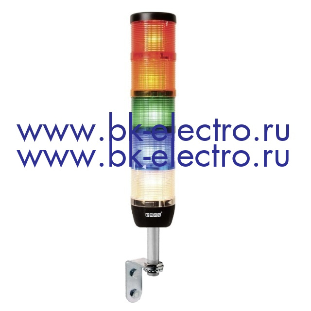 Сигнальная колонна 70 мм,красная, желтая, зеленая, синяя, белая. крепление на стену. светодиод LED (220V AC) 