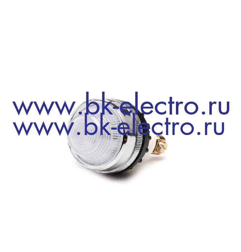 Сигнальная арматура  22 мм, с конической линзой, белый свет 230В у официального дилера в Москве +7(499) 398-07-73