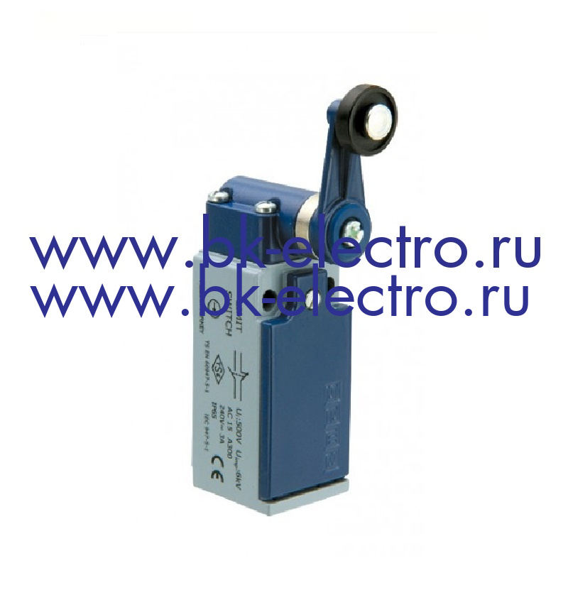 Концевой выключатель быстрого переключения угловой 2-х направленный с металлической консолью и пластмассовым роликом Ø18мм (1НО+1НЗ) в Москве +7 (499)398-07-73